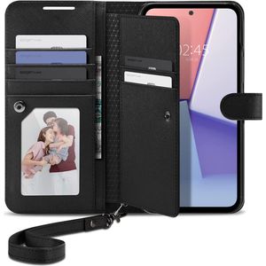Spigen Wallet S Plus Samsung Galaxy A54 Hoesje Book Case Zwart