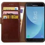 Rosso Element Samsung Galaxy J3 2017 Hoesje Book Cover Bruin