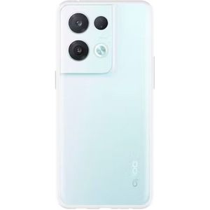 Oppo Reno 8 Pro Hoesje Dun TPU Back Cover Transparant