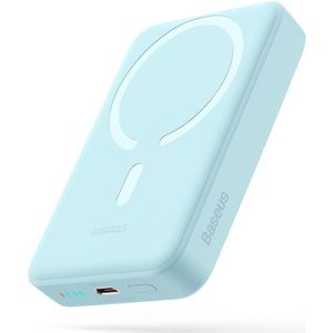 Baseus Mini 10.000 mAh Powerbank Compact met MagSafe Blauw 30W