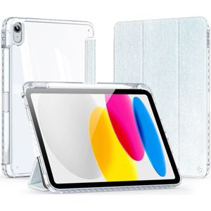 Dux Ducis Unid Apple iPad 10.9 (2022) Hoes Book Case Transparant Blauw