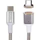 4smarts Magnetische USB-C naar USB-C Kabel 1.8m Zilver