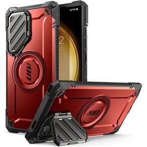 SUPCASE UB Pro MagXT Samsung S24 Ultra Hoesje Camera Protector Rood