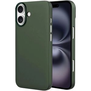 NEKIT Apple iPhone 16 Hoesje met MagSafe Back Cover Dun Groen