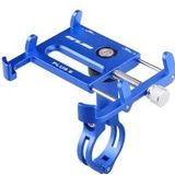 GUB Plus 6 Universele Aluminium Telefoonhouder voor Fietsen Blauw