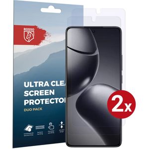 Rosso Xiaomi 14T / 14T Pro Screen Protector Case Friendly Folie Duo Pack