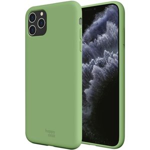 HappyCase iPhone 11 Pro Max Siliconen Back Cover Hoesje Mint Groen