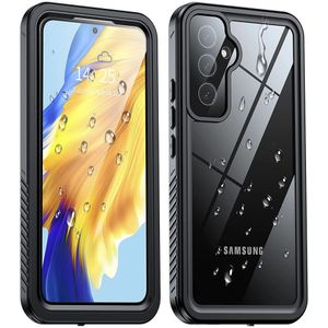 SBG Samsung Galaxy A54 Waterdicht Hoesje Schokbestendig Zwart