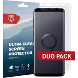 Rosso Samsung Galaxy S9 Ultra Clear Screen Protector Duo Pack