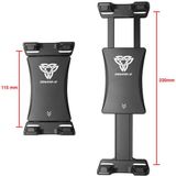 Armor X Dashboard Auto Telefoon/Tablet Houder Met Zuignap Zwart