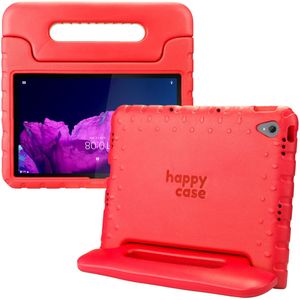HappyCase Lenovo Tab P11/P11 Plus Kinder Tablethoes met Handvat Rood