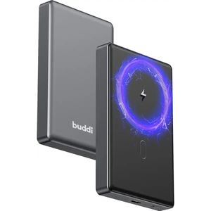 Buddi Connect 10.000 mAh MagSafe Powerbank Duo Pack Zwart 20W