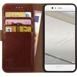 Rosso Element Huawei P10 Hoesje Book Cover Bruin