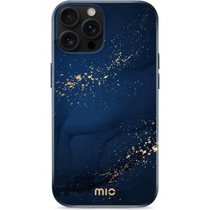 MIO MagSafe iPhone 16 Pro Max Hoesje Hard Shell Back Cover Midnight Sparkle