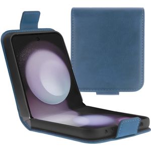 Rosso Element Samsung Galaxy Z Flip 5 Hoesje Book Case Wallet Blauw