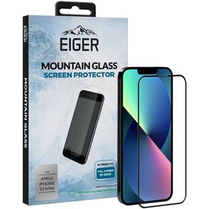 Eiger Apple iPhone 13 Mini Tempered Glass Case Friendly Gebogen
