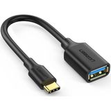 UGREEN USB-C naar USB-A 3.0 Adapter On The Go Kabel Zwart