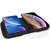 ZENS Dual Draadloze Oplader Powerbank 9.000 mAh Zwart