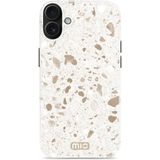 MIO MagSafe Apple iPhone 16 Hoesje Hard Shell Back Cover Soft Terrazzo