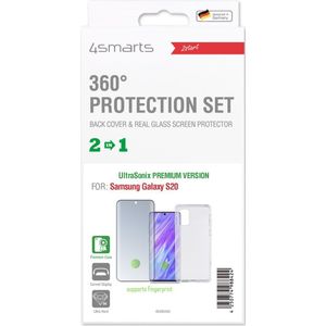 4smarts 360° Premium Protection Set Samsung Galaxy S20 Zwart