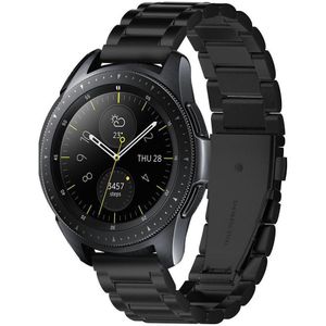 Spigen Modern Fit Universeel Smartwatch 20MM Bandje RVS Zwart