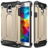 Hybride Samsung Galaxy S5 Hoesje Goud
