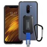 Armor X BX-Series Xiaomi Pocophone F1 Robuust Hoesje Transparant Zwart