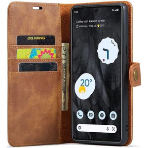 DG Ming Google Pixel 8 Pro Hoesje Retro Wallet Book Case Bruin
