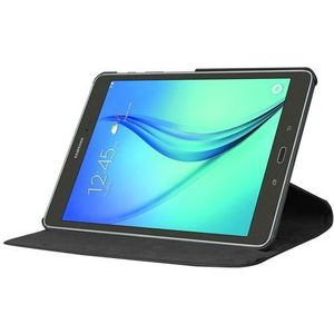 Samsung Galaxy Tab S2 (9.7) Lychee Rotary Stand Case Zwart