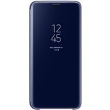 Samsung Galaxy S9 Clear View Stand Cover Blauw