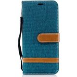 Samsung Galaxy A6 Portemonnee Hoesje Groen
