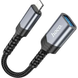 Hoco UA24 Apple Lightning naar USB-A Female USB2.0 Converter