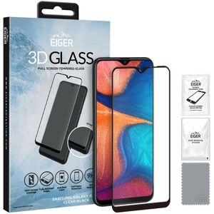 Eiger Samsung Galaxy A20e Tempered Glass Case Friendly Gebogen