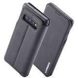 Samsung Galaxy S10 Retro Portemonnee Flip Bookcase Hoesje Zwart