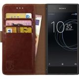Rosso Element Sony Xperia XA1 Hoesje Book Cover Bruin