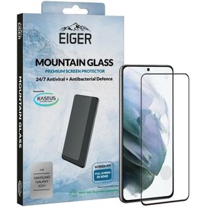 Eiger Samsung Galaxy S22 Plus Tempered Glass 3D Fingerprint Friendly