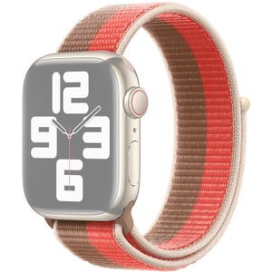 Dux Ducis Apple Watch Bandje - 1-9/SE/Ultra 49MM/45MM/44MM/42MM - Roze Bruin