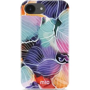 MIO MagSafe iPhone 16e Hoesje Hard Shell Back Cover Flowers