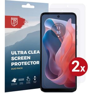 Rosso Motorola Moto G 5G (2024) Screen Protector Ultra Clear Duo Pack