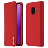 Dux Ducis Luxe Book Case Samsung Galaxy S9 Hoesje Echt Leer Rood