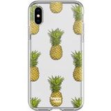 HappyCase Apple iPhone XS Flexibel TPU Hoesje Ananas Print