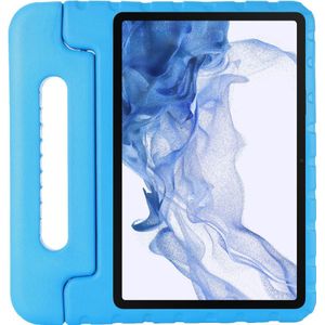 Samsung Galaxy Tab S8 / S7 Kinder Tablethoes met Handvat Blauw