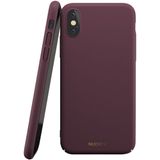 Nudient Thin Case V2 Apple iPhone X/XS Hoesje Back Cover Rood