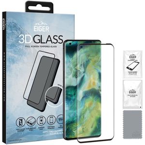 Eiger Oppo Find X2 / Find X2 Pro Tempered Glass Case Friendly Gebogen