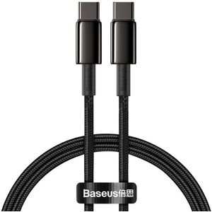 Baseus Tungsten Gold PD USB-C naar USB-C Kabel Fast Charge 100W 1M