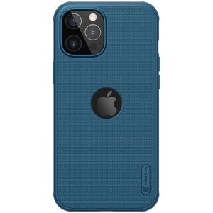 Nillkin Super Frosted Shield iPhone 12 Pro Max Hoesje MagSafe Blauw