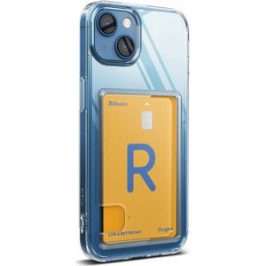 Ringke Fusion Card Apple iPhone 13 Hoesje met Kaarthouder Transparant