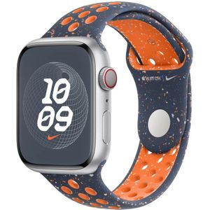 Originele Apple Watch Sportband - 1-9/SE 38MM/40MM/41MM - Nike - M/L - Blauw