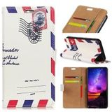 Huawei Mate 20 Lite Bookcase Hoesje met Print Postcard