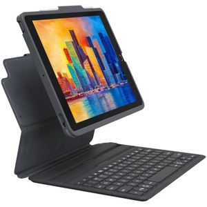 ZAGG Pro Keys Apple iPad Air 10.2 (2021/2020/2019) Hoes Frans Toetsenbord Zwart